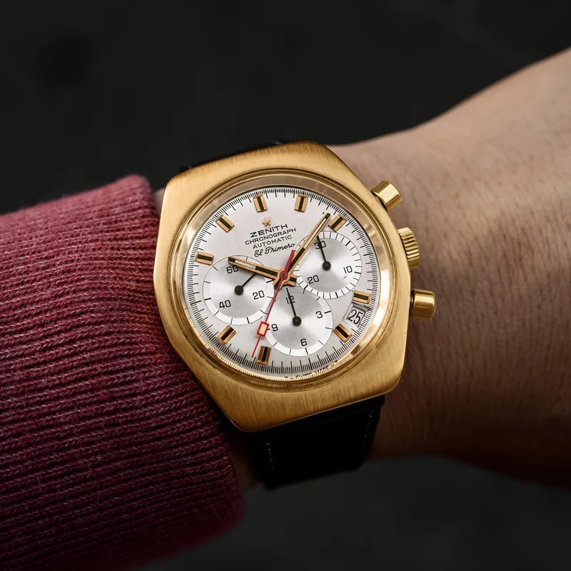 1970s Zenith El Primero Ref. G7810 in 18k Yellow Gold 2