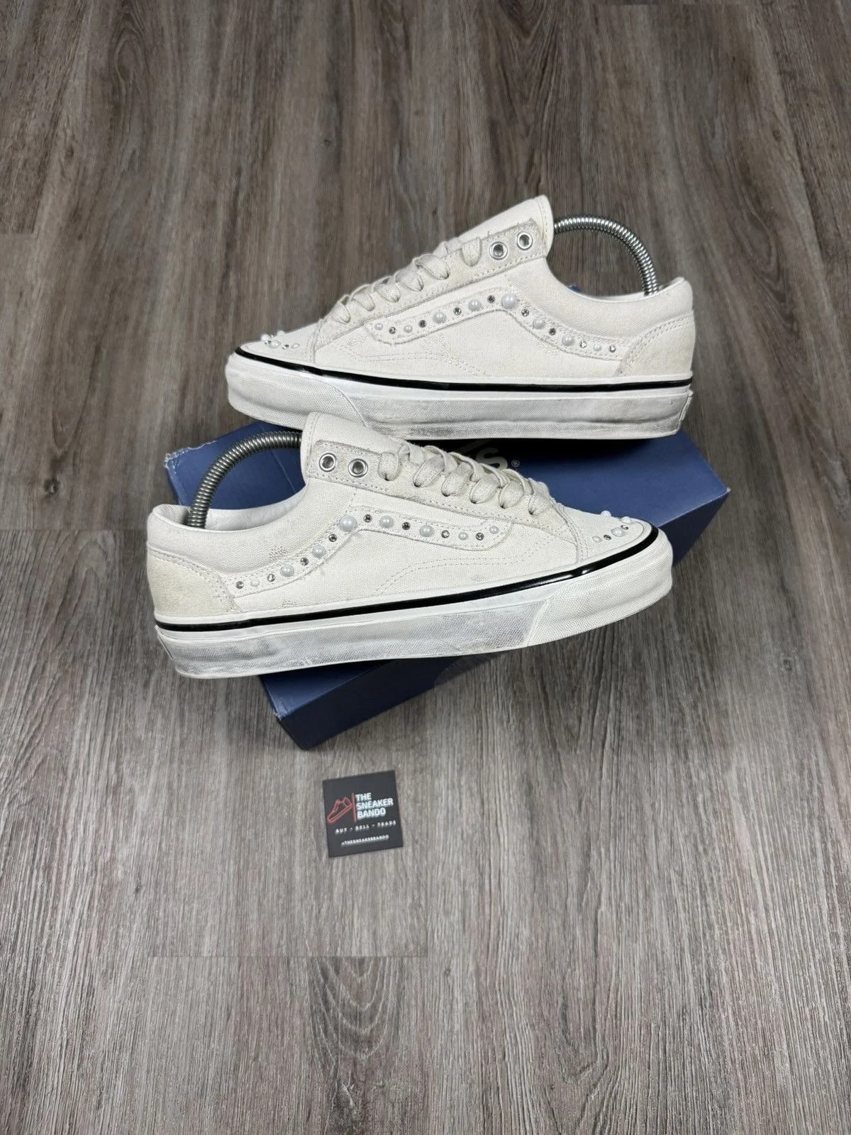 Vans — Vans Old Skool 36 LX Pearlized Pack - Marshmallow — Sneaker — resale