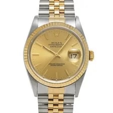 Rolex — Rolex Datejust 36 16233 36mm Stainless Steel Champagne #WW5175 — Watch — resale