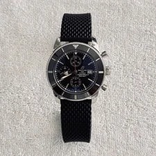 Breitling — Breitling Superocean Heritage II Chronograph 46 Black Dial Rubber Strap Box — Watch — resale