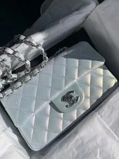 Chanel Classic Flap Icy 21K New/receipt 2