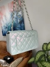 Chanel Classic Flap Icy 21K New/receipt 4