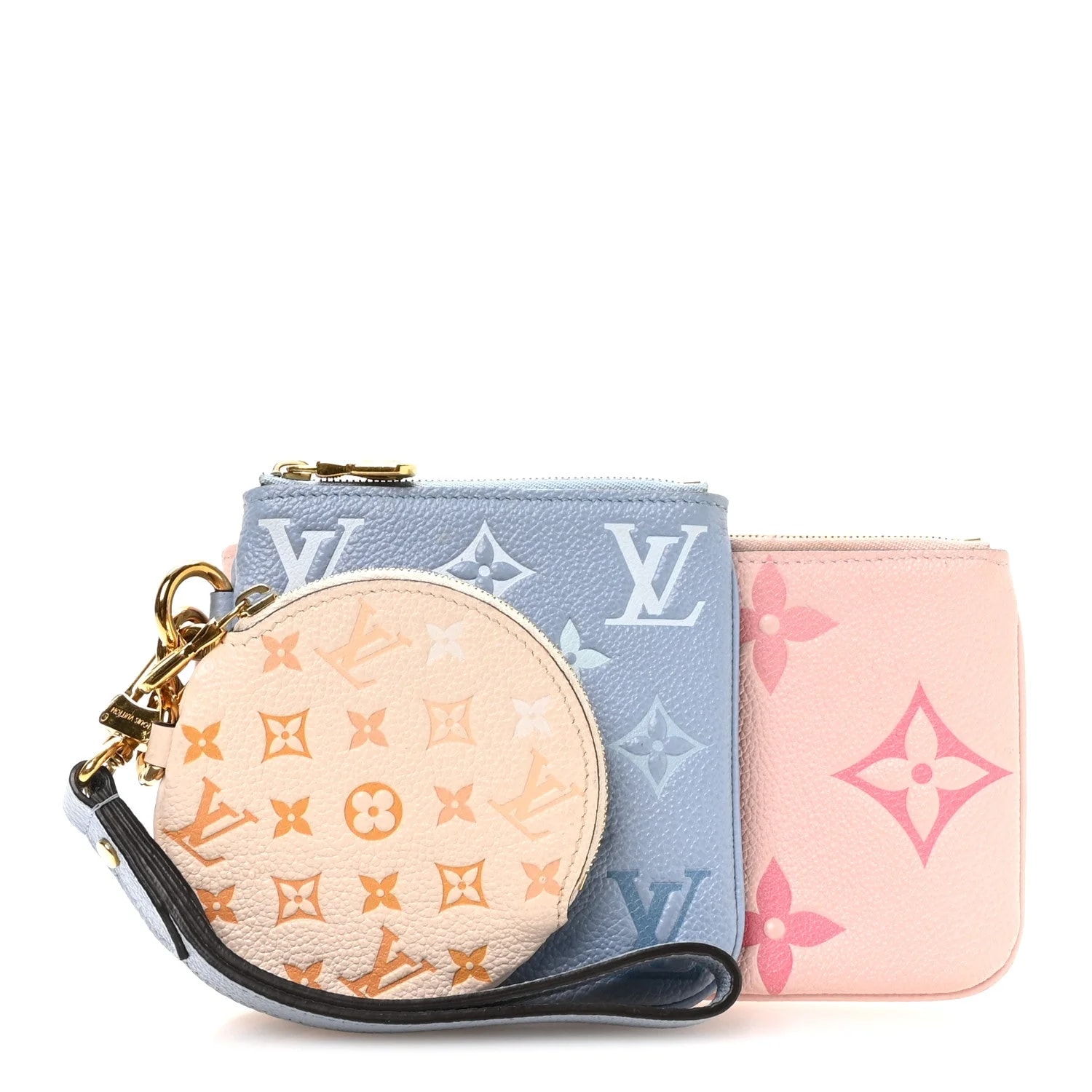 Louis Vuitton — Giant By the Pool Trio Pouch Rosebud Summer — Accessory — resale