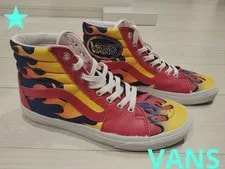 Vans — 9.0US Vans Sk8 High Cut Fire LTD Collection Sports Shoes — Sneaker — resale