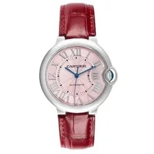 Cartier Ballon Bleu Pink Dial Steel WSBB0007 2