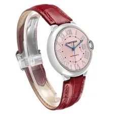 Cartier Ballon Bleu Pink Dial Steel WSBB0007 3