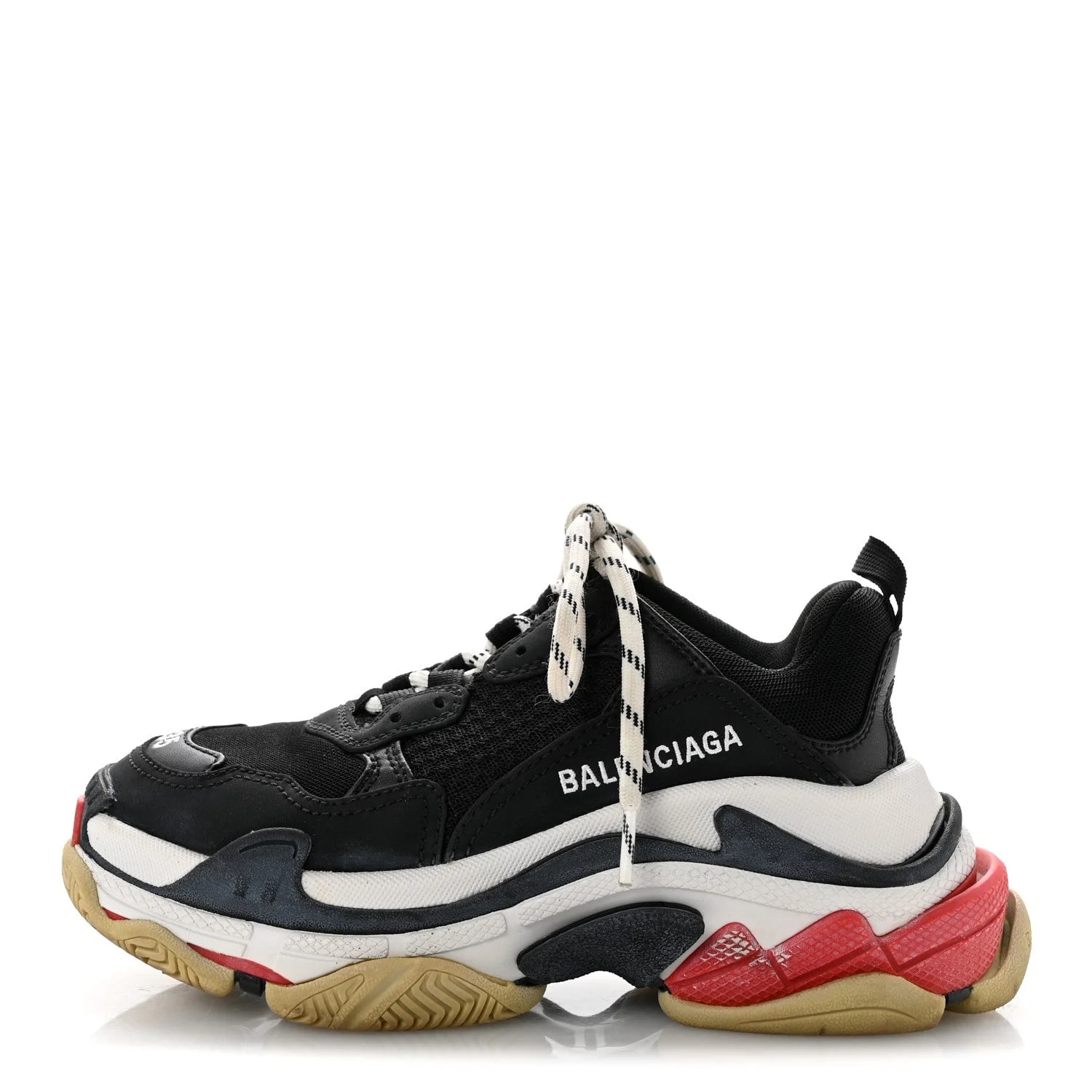 Balenciaga — Fabric Washed Effect Triple S 35 — Sneaker — resale