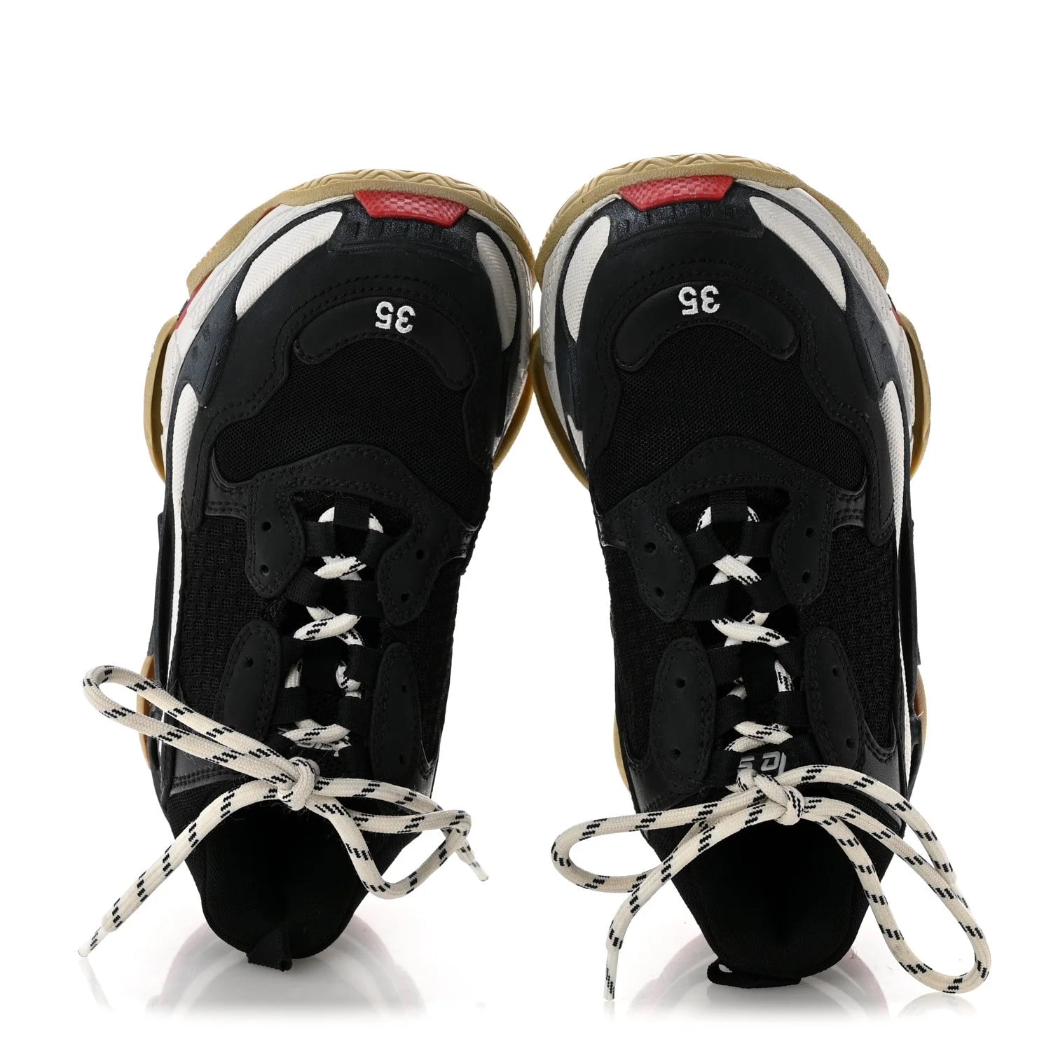 Fabric Washed Effect Triple S 35 2