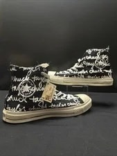Converse — Converse Chuck Taylor Signature Line ALL Star Hi Top Distressed Aged Shoe 7M 9W — Sneaker — resale