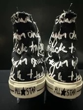 Converse Chuck Taylor Signature Line ALL Star Hi Top Distressed Aged Shoe 7M 9W 3
