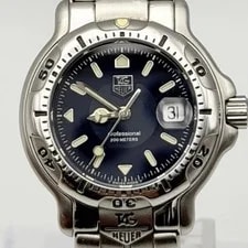 Excellent Only. WH1315-K1 Professional Navy Battery TAG Heuer Date Quartz 2