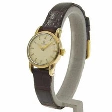 Omega Cal.244 Leather 20mm Ivory Dial Mechanical (Manual) #NW472 2