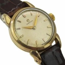 Omega Cal.244 Leather 20mm Ivory Dial Mechanical (Manual) #NW472 3