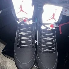 Jordan Air 5 ’S Mid-Top Lace-Up Basketball 2