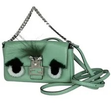 Fendi — Fendi Monster Bugs Micro Baguette Light #BS1574 — Handbag — resale