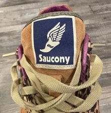 Saucony 6000 Leopard Print ’S Size 10 70091-3 3