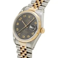 Rolex Datejust 36 16233 36mm Stainless Steel Black #WW5156 2