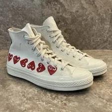 Converse Chuck Taylor Comme des Garcons Play Hi -Heart 9 2
