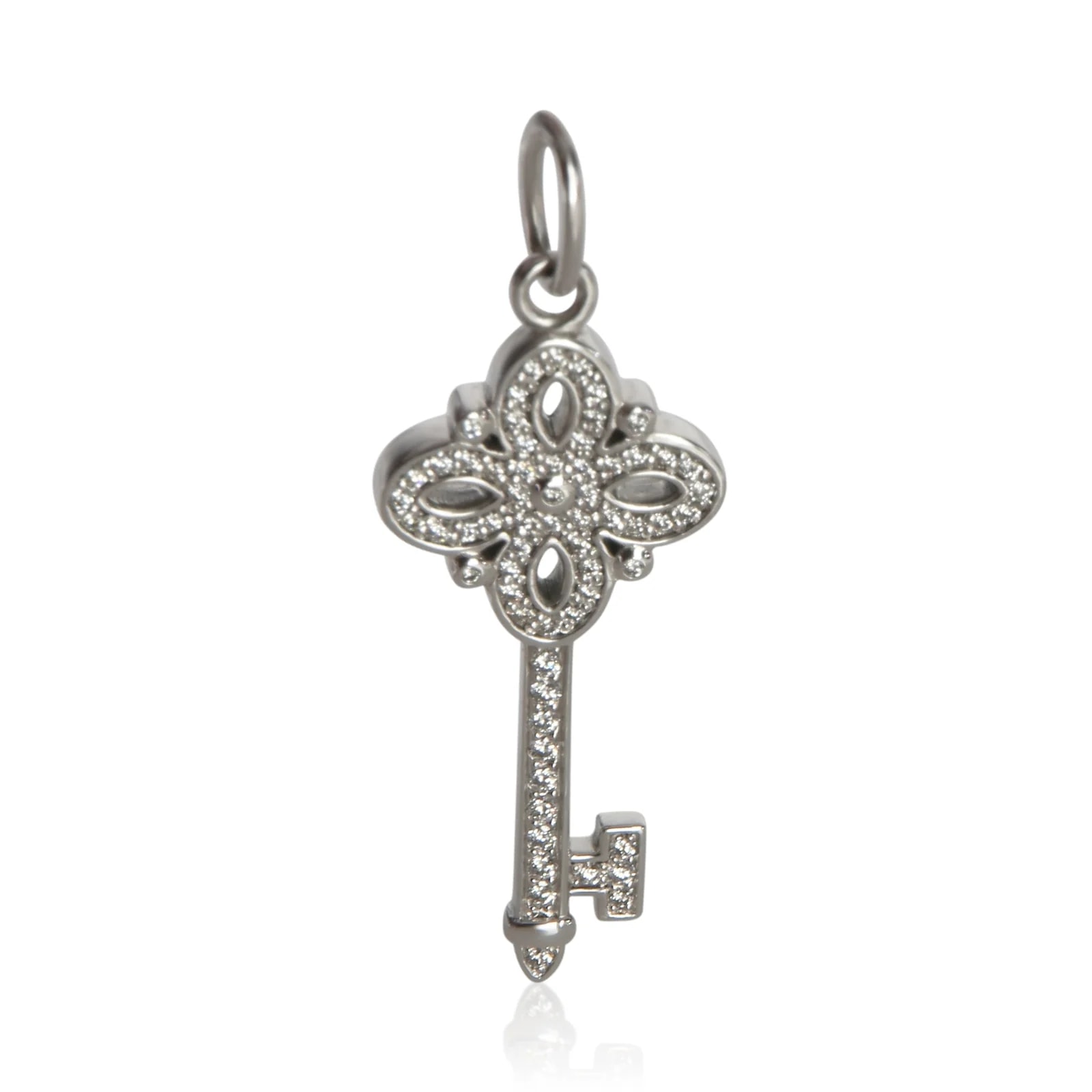 Tiffany & Co. — Tiffany & Co. White Gold Mini Victoria Key 18k — Jewelry — resale