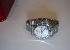 Cartier Pasha C Date 2377 - Silver Global Design; Automatic W/ Box 3