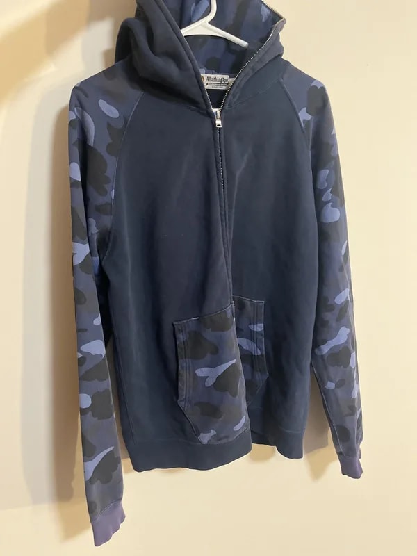 BAPE — Bape Camo Full Zip — streetwear — resale