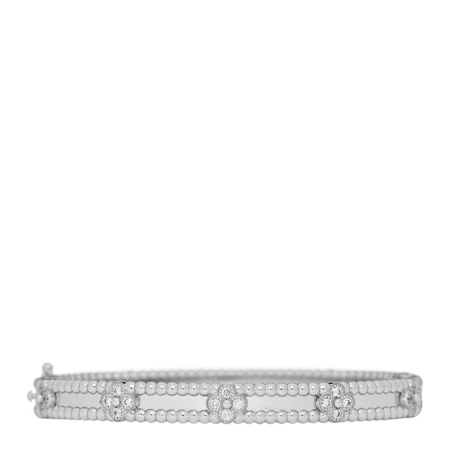18K White Gold Perlee Sweet Clovers S 2
