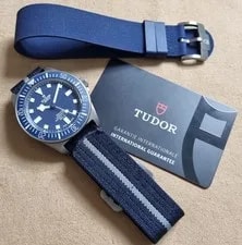 Tudor Pelagos FXD Marine Nationale MN22 Titanium Blue Dial Box Card New 2023 2