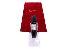 Cartier Must de Tank Argent 925 SM Quartz 6057002 New Battery 3