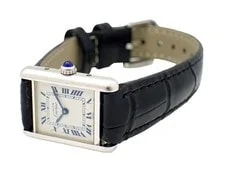 Cartier Must de Tank Argent 925 SM Quartz 6057002 New Battery 4