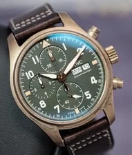 IWC Pilot Spitfire Chronograph Bronze | IW371702 - An Unworn 2021 Full Set - NOS 3
