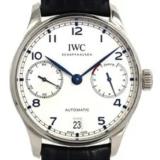 IWC — Authentic [Unserviced - Value Price] IWC Portugieser Automatic IW500705 Stai... — Watch — resale