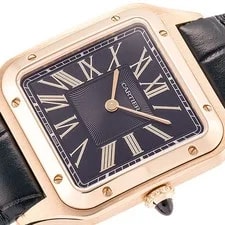 Cartier Santos Dumont LM WGSA0077 Yellow Gold 43.5mm Quartz #KMW2384 2