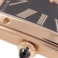 Cartier Santos Dumont LM WGSA0077 Yellow Gold 43.5mm Quartz #KMW2384 4