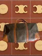 Celine Old Boston Travel Luggage All-Over 3