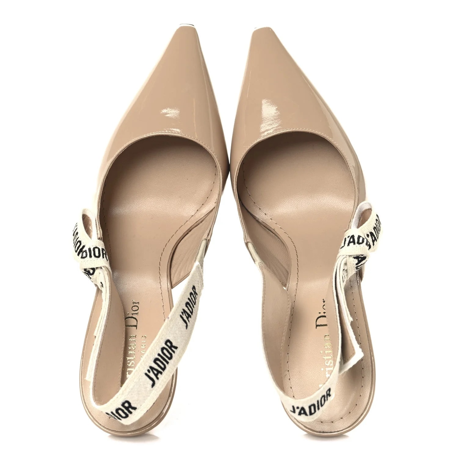 Ribbon J'Adior Slingback 100mm 38.5 Nude 2