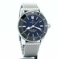 Breitling — Breitling Automatic 44 Black Stainless Steel Superocean Heritage B20 — Watch — resale