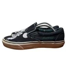 Vans Dropkick Murphys Slip on Shoes 11 Skeleton Bagpiper 4