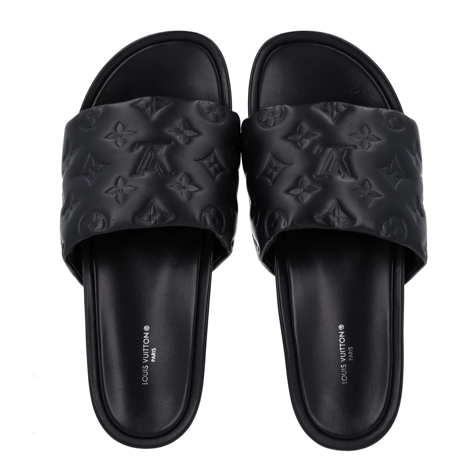 Embossed Flatform Mule 40 2