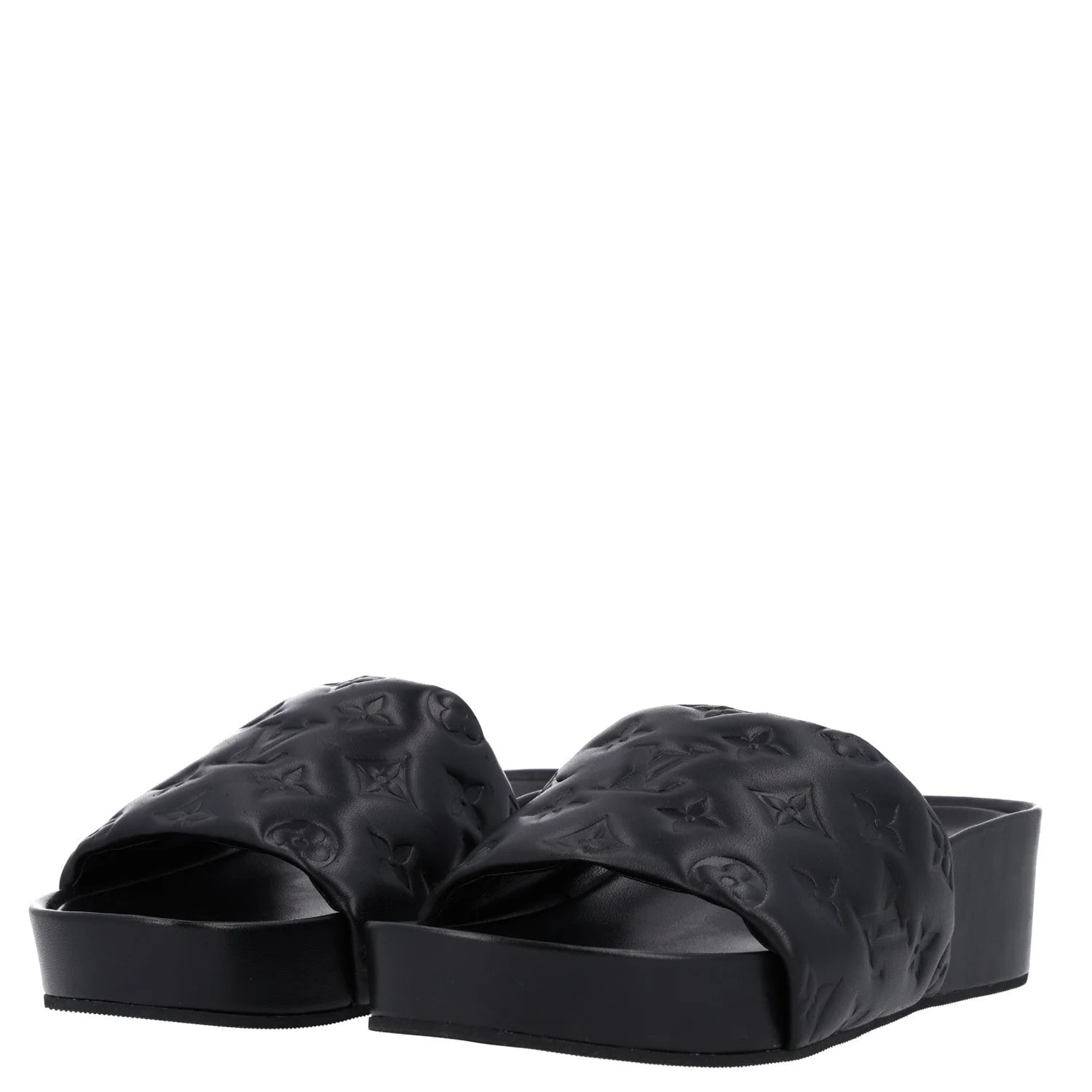 Embossed Flatform Mule 40 4