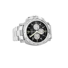Panerai Luminor Chronograph Titanium & Steel Gray Dial 40mm PAM00122 Full Set 4