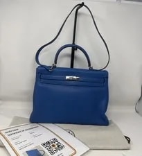 Hermès — Hermes Kelly 35 Zanzibar 2011 COA — Handbag — resale