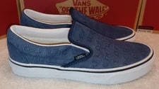 VANS — Vans 6.5/ 8 Slip-On Debossed Off the Wall — Sneaker — resale