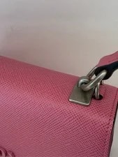 Authentic Prada Envelope Top Handle 4