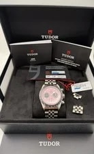 Tudor — Tudor Black Bay Chrono M79360N-0019 “Pink Dial” 41mm Steel Jubilee 2025 B+P — Watch — resale
