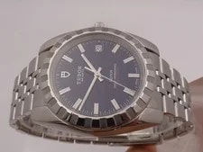 Tudor Classic Date 21010 Box&papers '2012 Blue Dial Automatic Steel 2
