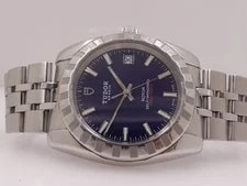 Tudor Classic Date 21010 Box&papers '2012 Blue Dial Automatic Steel 4