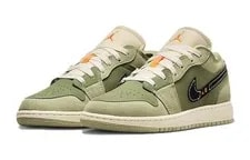 Jordan 1 Low SE J Light GS - FD9092-300 New 3