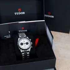 2026 NEW Tudor Black Bay Chrono Opaline Dial "Panda" Jubilee Bracelet 41mm 2
