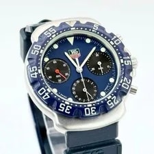 TAG Heuer — TAG Heuer Formula 1 Chronograph Date Quartz Blue Dial Diver's — Watch — resale