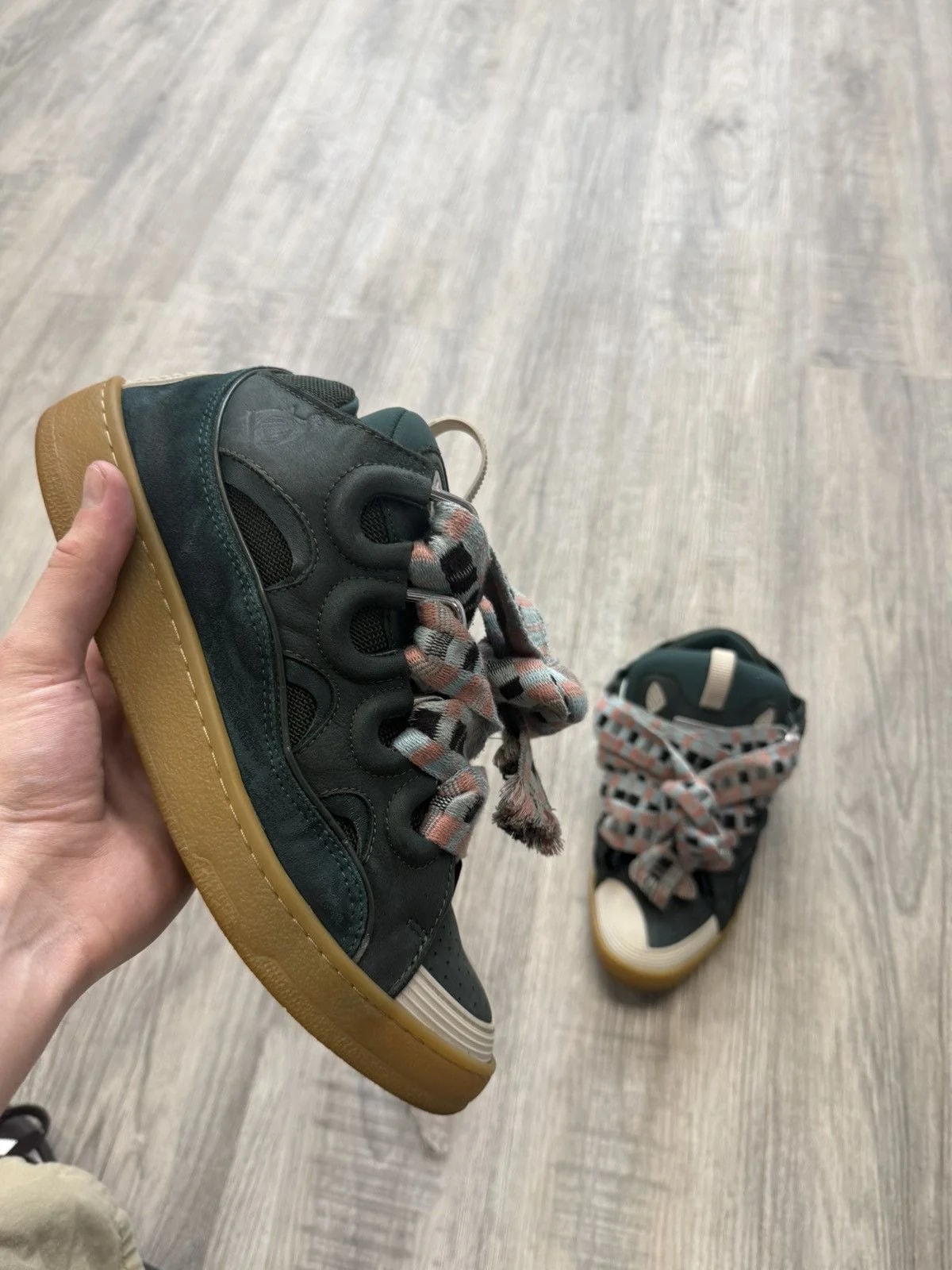 Lanvin — Lanvin Curb - /Gum Sole — Sneaker — resale